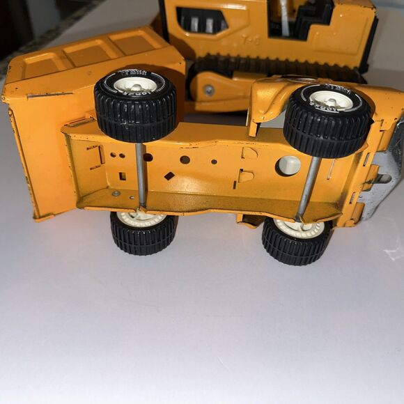 70's tonka trucks vintage (Lot Of 3) Dump, Front End Loader And Bulldozer. - Picture 7 of 16